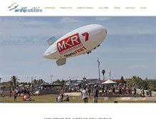 Tablet Screenshot of airship.com.au